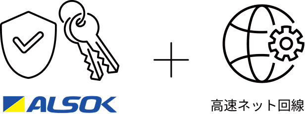 AISOKのセキュリティと高速ネットのセット